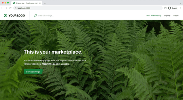 Default marketplace screenshot