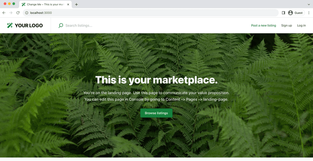 Default marketplace screenshot
